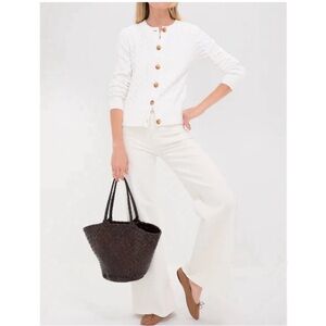 MOTHER Cream Puffs The Twister Skimp Size 25, NWOT